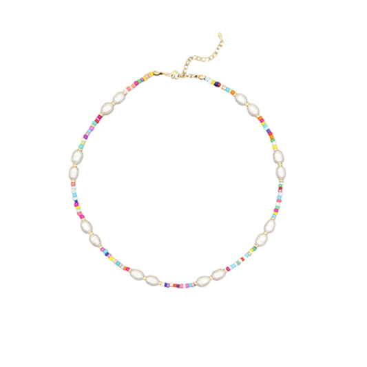 Multicolor Beaded Necklace